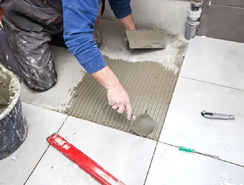Wall and floor tiling service image for Melbourne properties